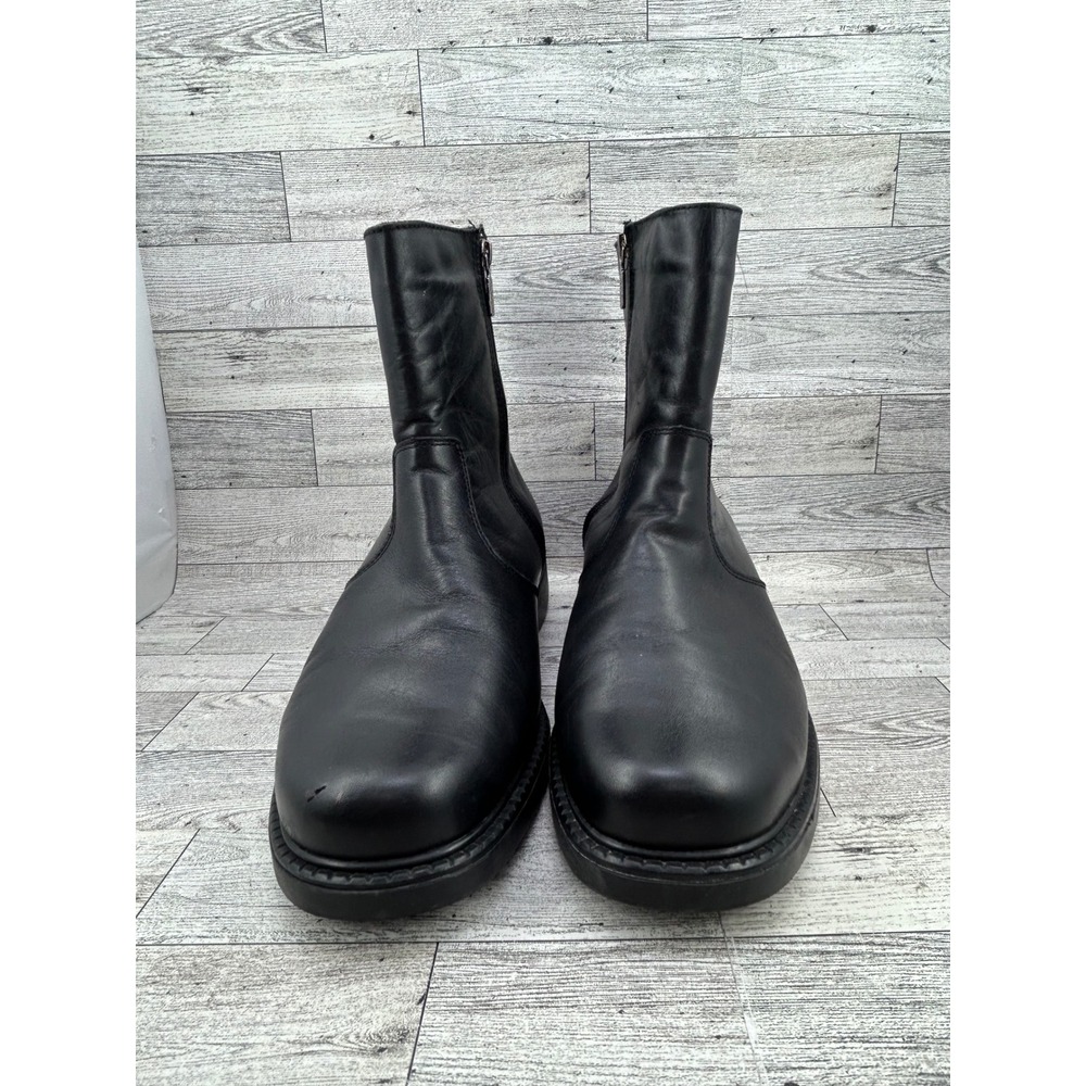 Blondo Canada AquaProtect Black Leather Waterproof Side Zip Boots Men Size 11M - Picture 3 of 12